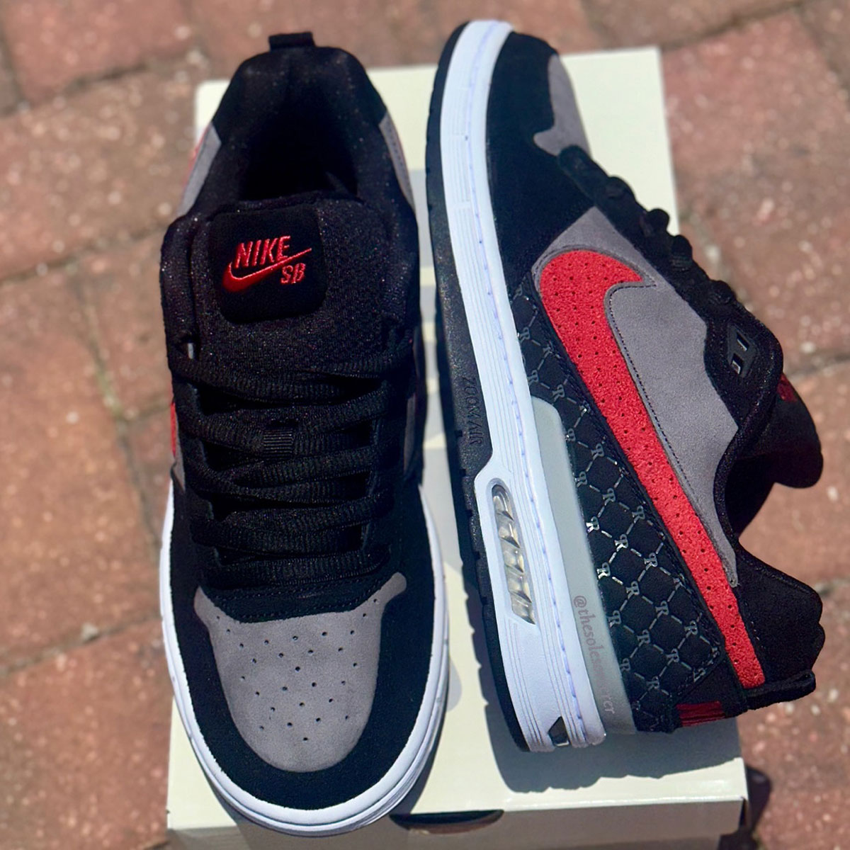 Nike Sb P Rod 1 Black Varsity Red Im7147 001 2