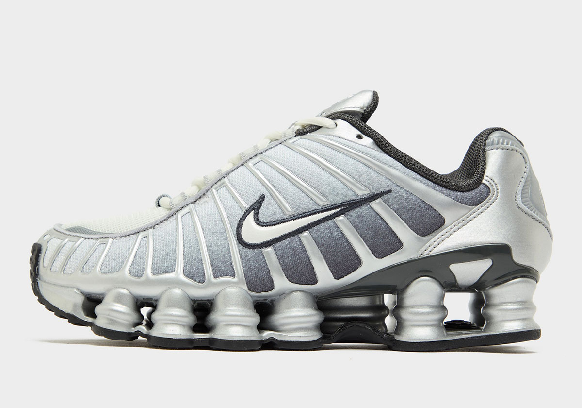 Nike Shox Tl Metallic Silver Summit White Wolf Grey Anthracite Black Ih4466 095 3