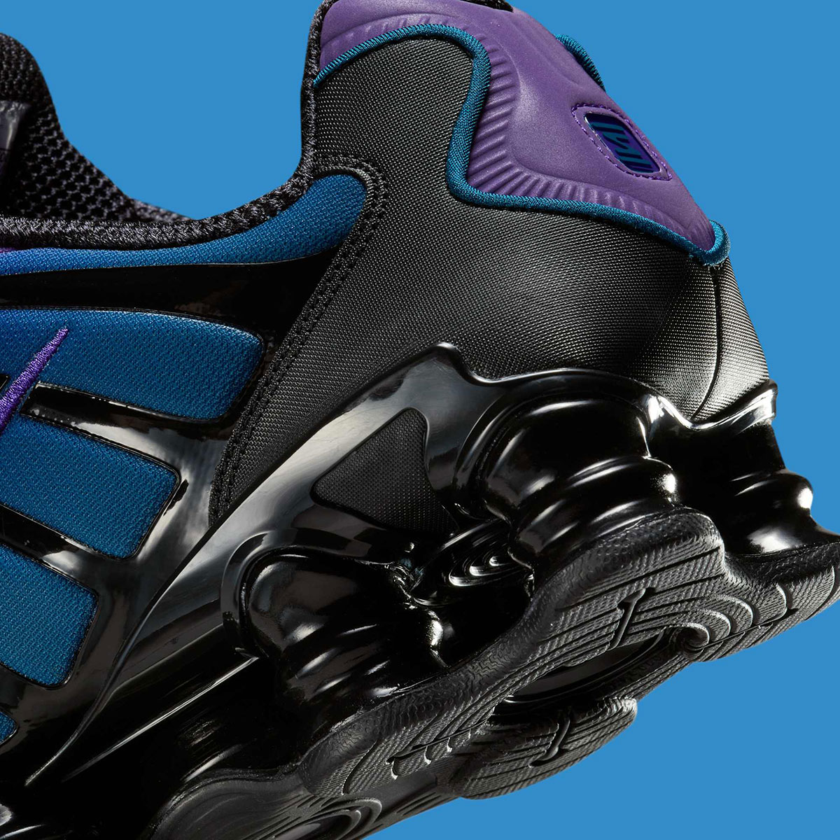 Nike Shox Tl Voltage Purple Blue Force Black Av3595 500 2