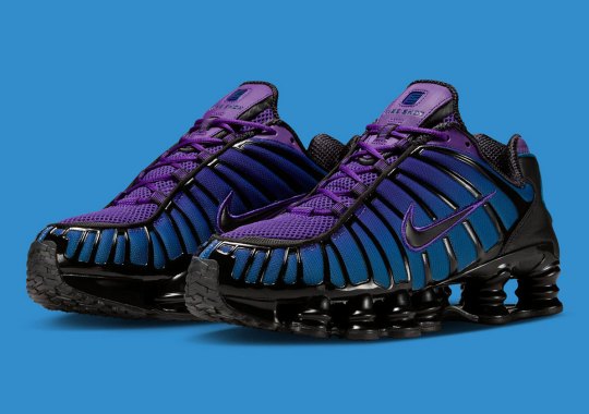 “Voltage Purple” Courses Through The Nike Shox TL