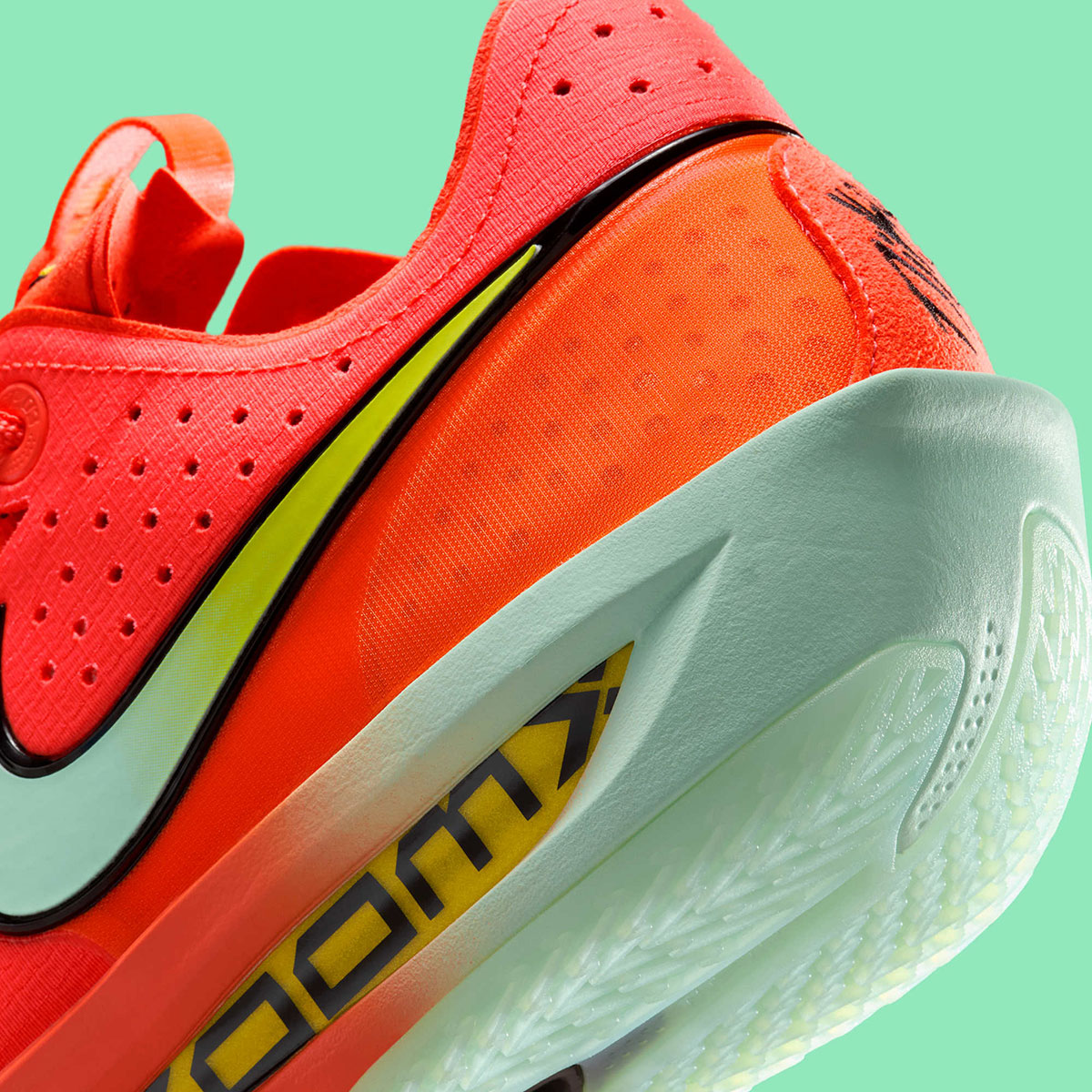 Nike Zoom Gt Cut 3 Bright Mango Mint Foam Bleached Coral Lightening Black Dv2913 800 4