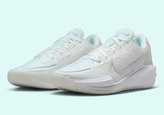 The Nike Zoom GT Cut Retro Emerges In White And Chrome