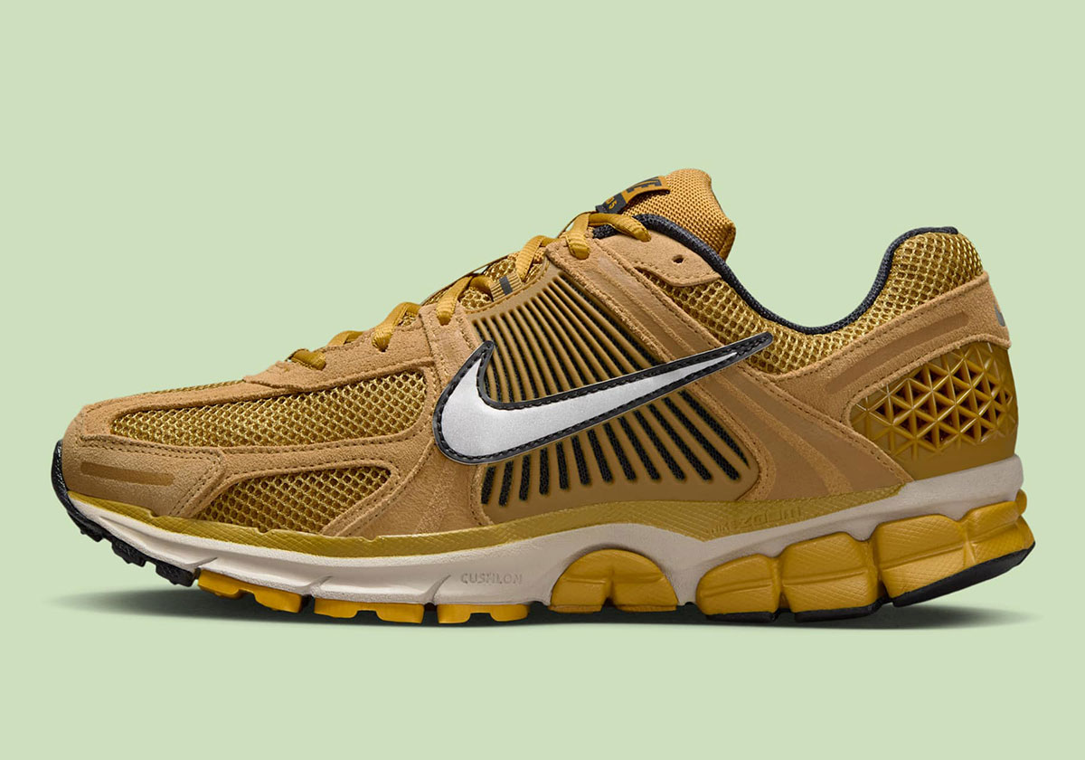 Nike Zoom Vomero 5 Ochre Flat Gold Metallic Silver Light Orewood Brown Hf1553 301 6