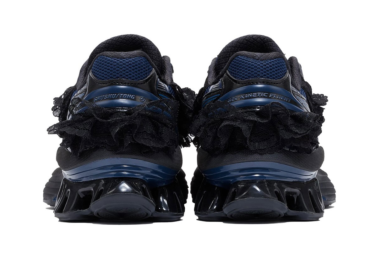 Shushu Tong Asics Gel Kinetic Fluent Black Navy 4