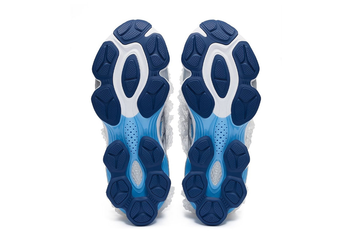 Shushu Tong Asics Gel Kinetic Fluent White Navy 1