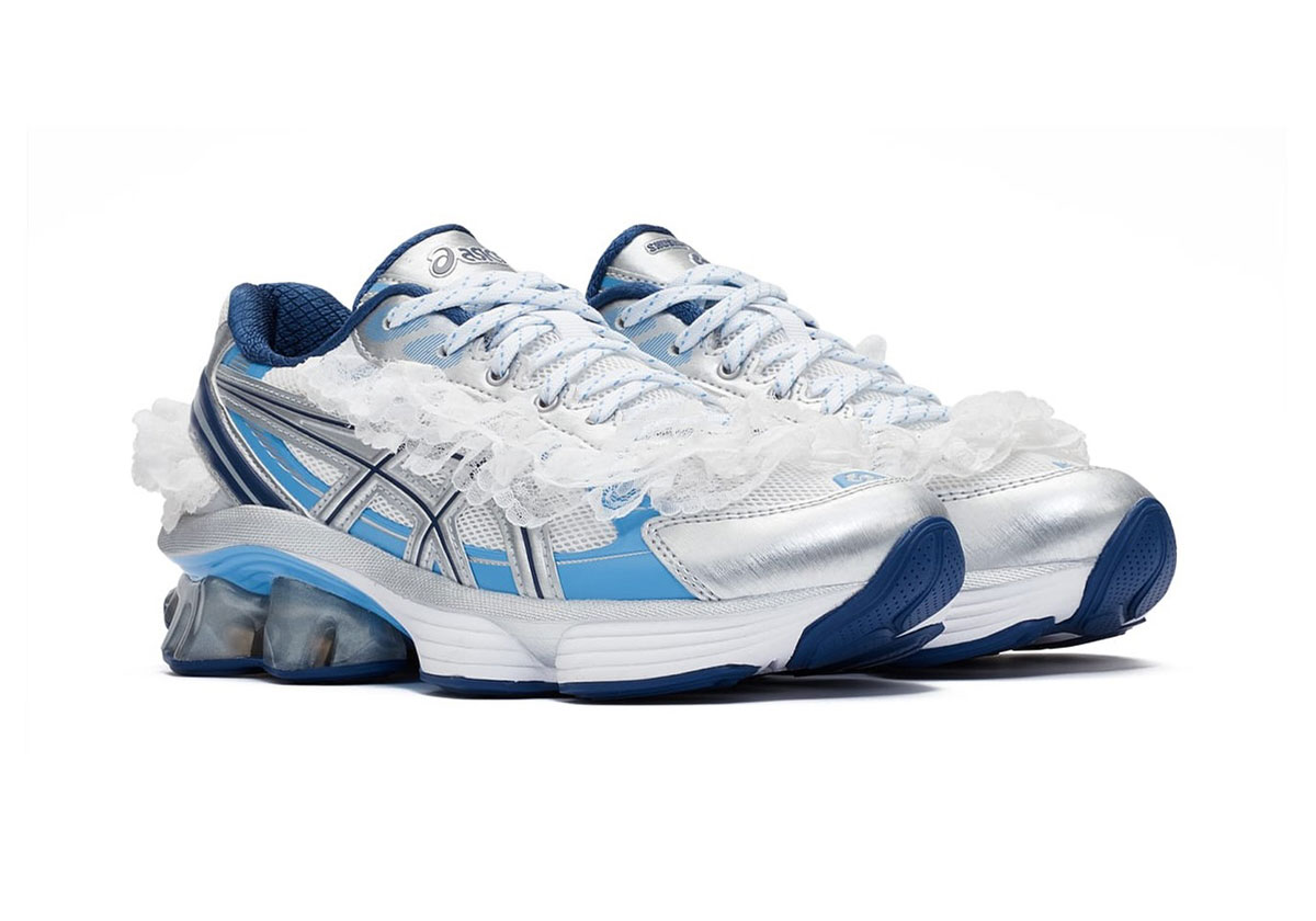 Shushu Tong Asics Gel Kinetic Fluent White Navy 4