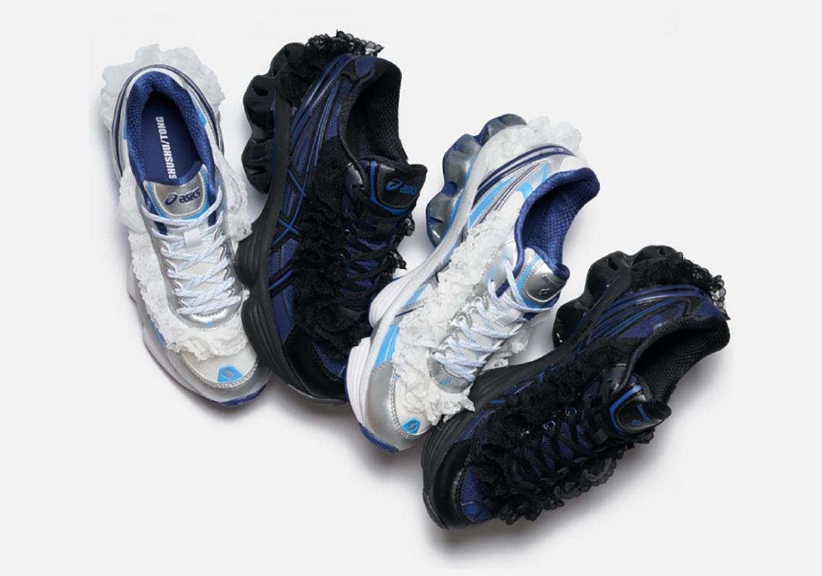 SHUSHU Tong Debuts ASICS GEL-Kinetic Fluent With Frills