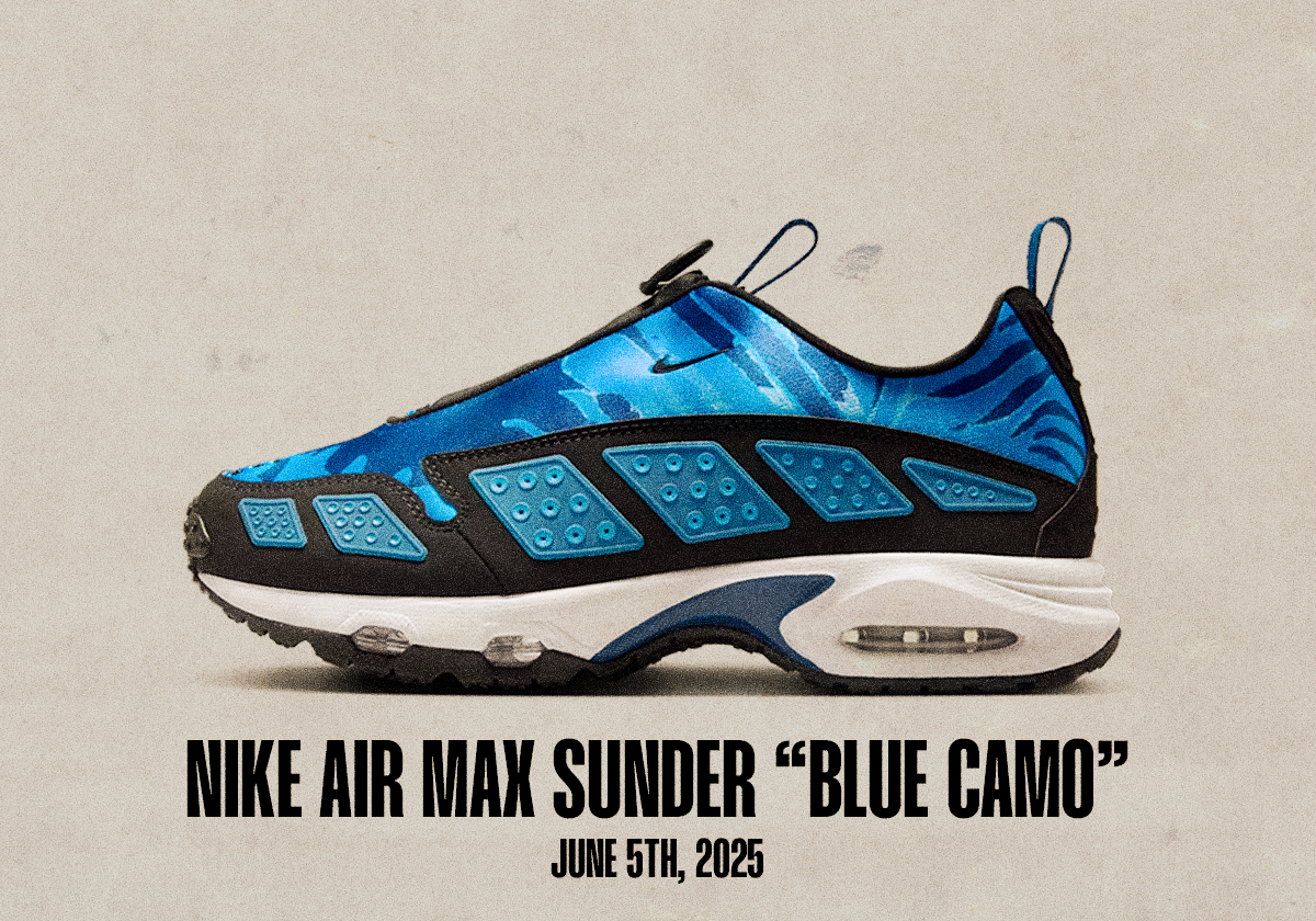 Sneaker Releases June 1 June 7 2025 Nike Air Max Sunder Blue Camo