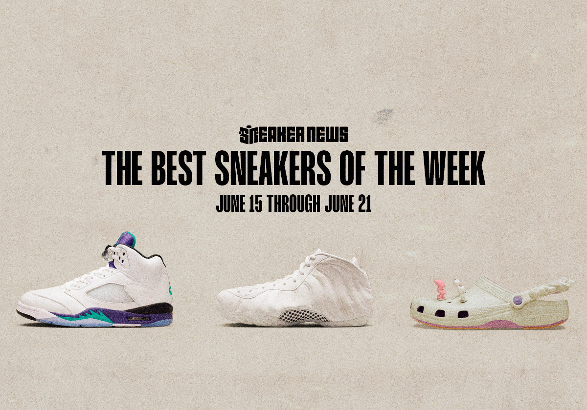 Air Jordan 5 "Grape," Triple White Foams, And This Week's Best Releases