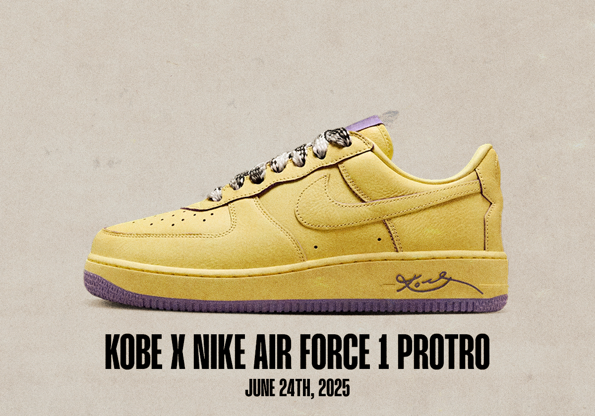 Sneaker Releases June 22 28 Kobe Nike Air Force 1 Protro Soft Yellow