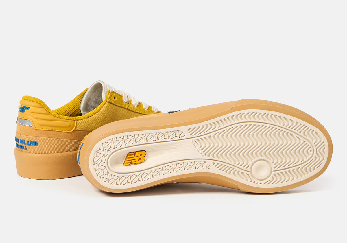 Stone Island New Balance 272 Yellow 3
