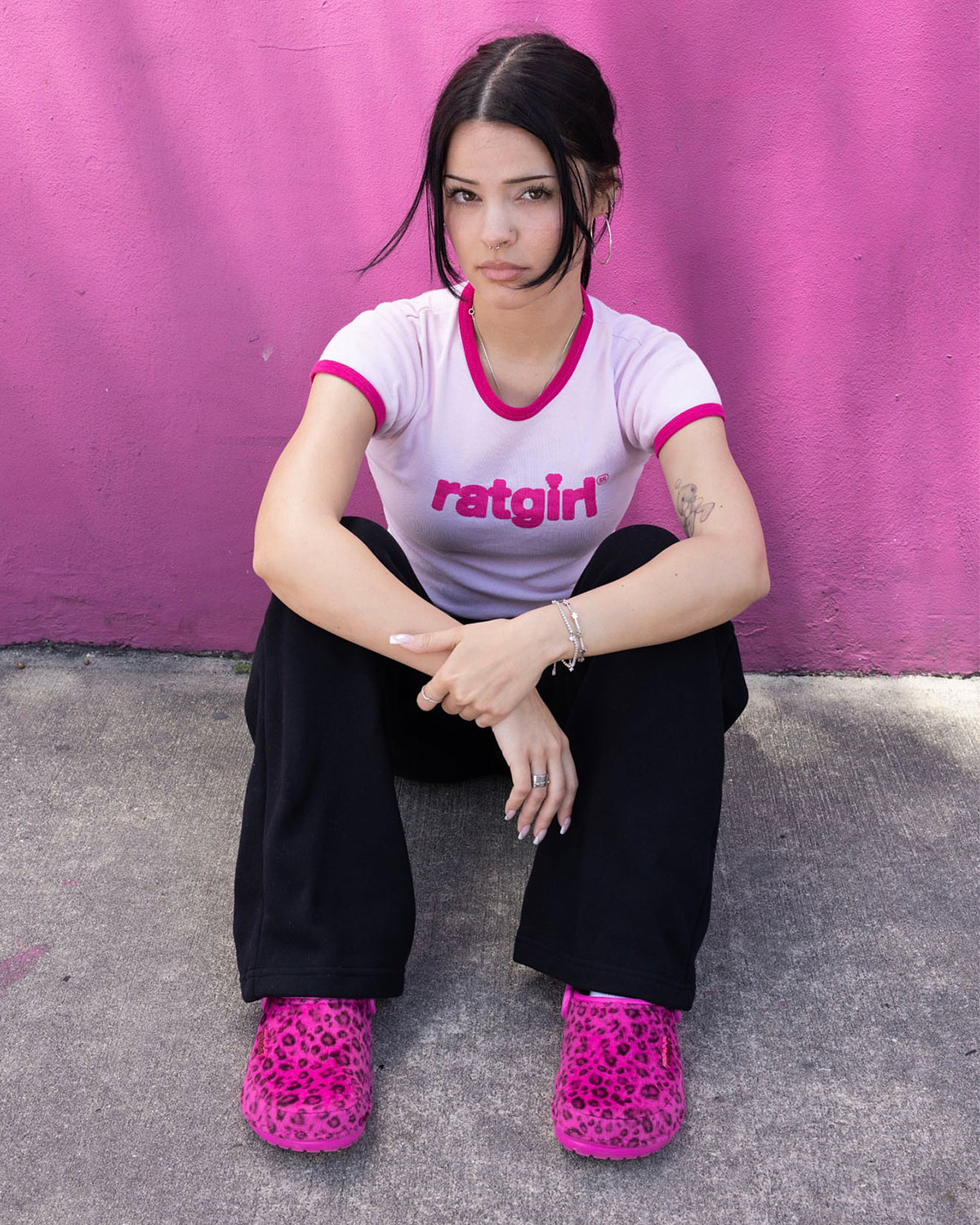Stray Rats Crocs Classic Clog Pink 211498 6ub 1