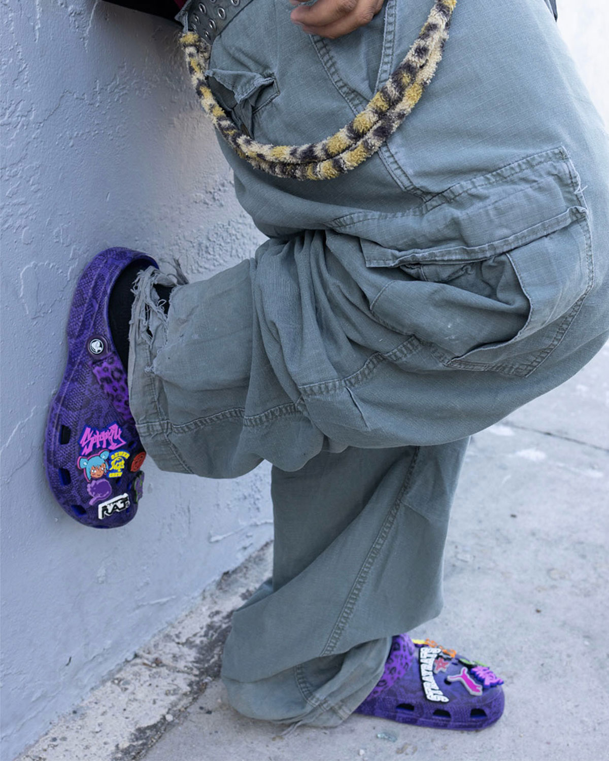 Stray Rats Crocs Classic Clog Purple 211083 506 4
