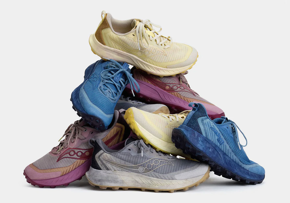 3sixteen Is Dropping A Limited Batch Of Dyed Pairs Their Saucony "Gesso" Collaboration