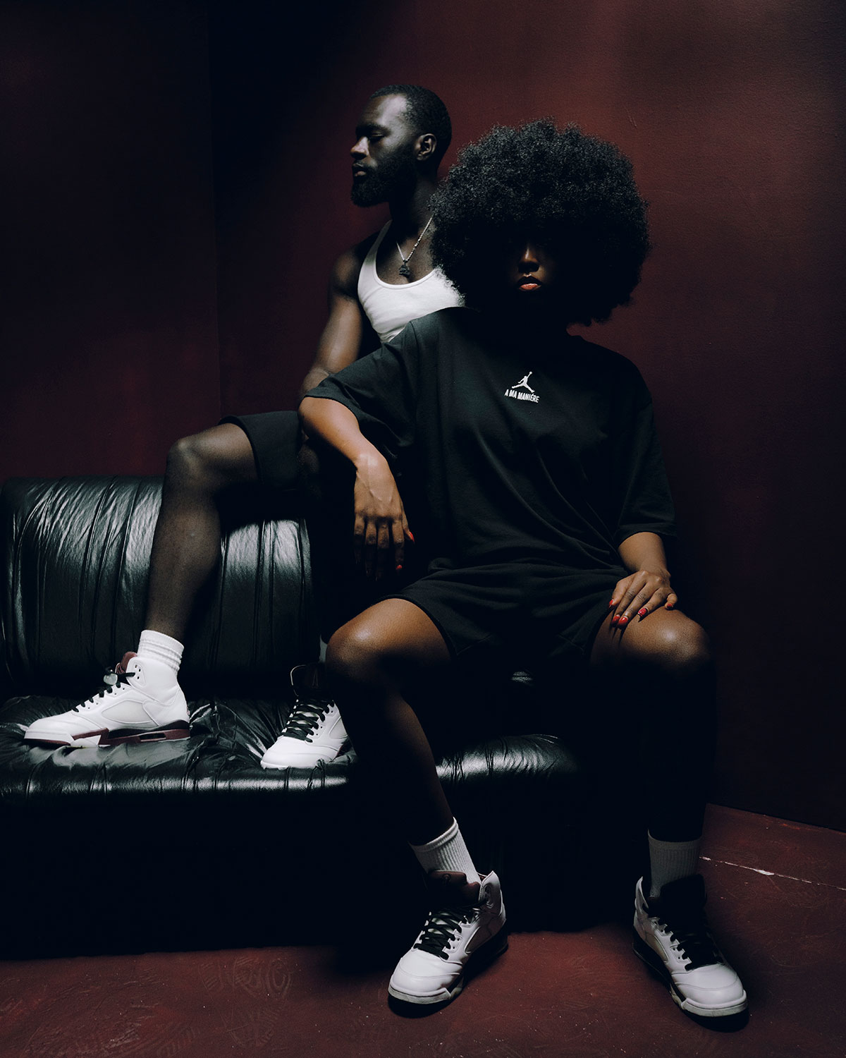 A Ma Maniere Air Jordan 5 Black Collective 21