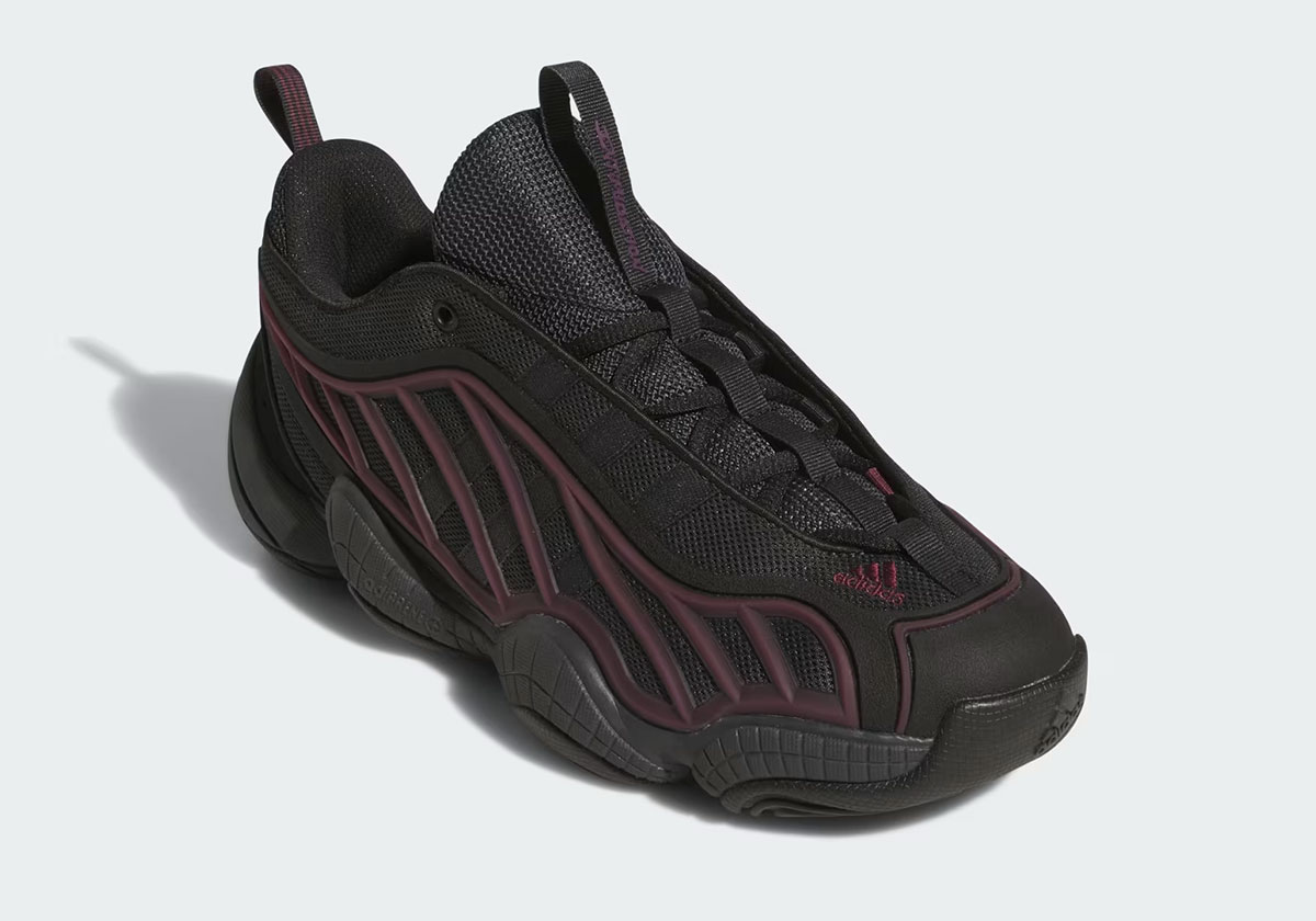 Adidas Intimidation Low Core Black Maroon Js3316 3