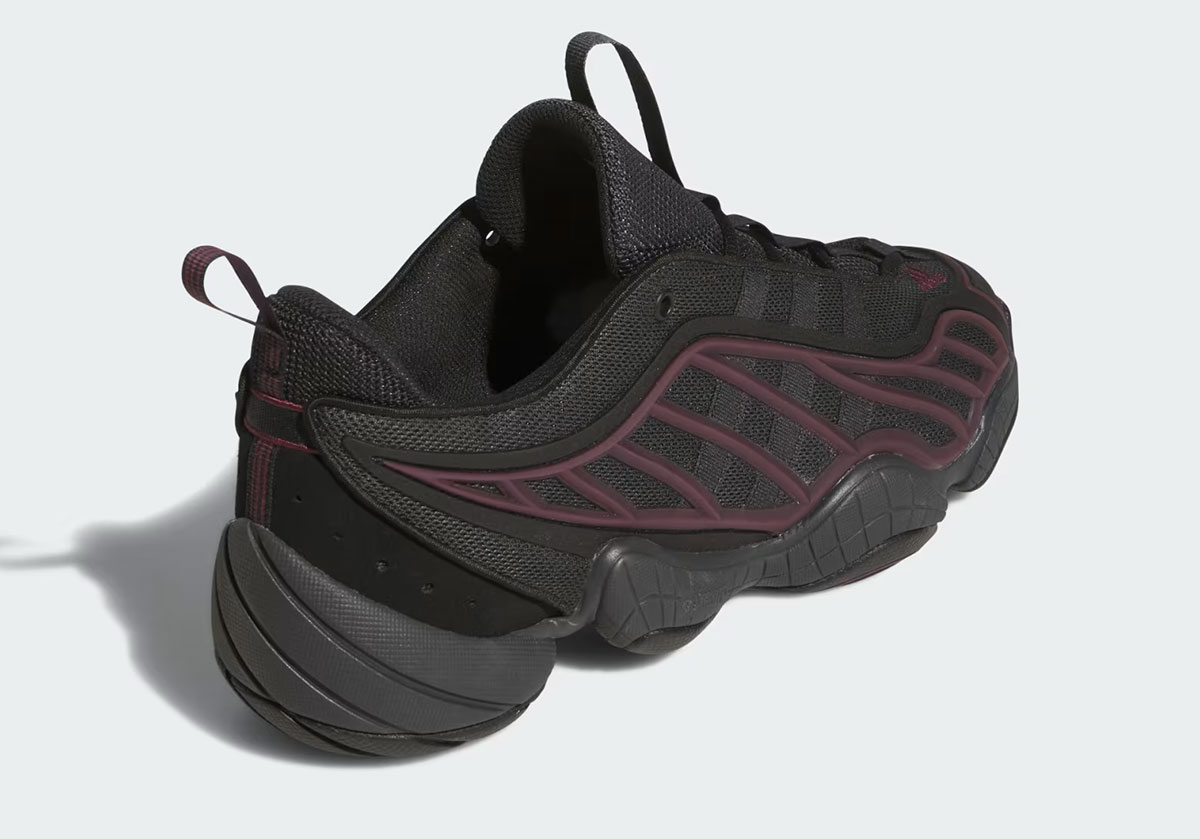 Adidas Intimidation Low Core Black Maroon Js3316 4