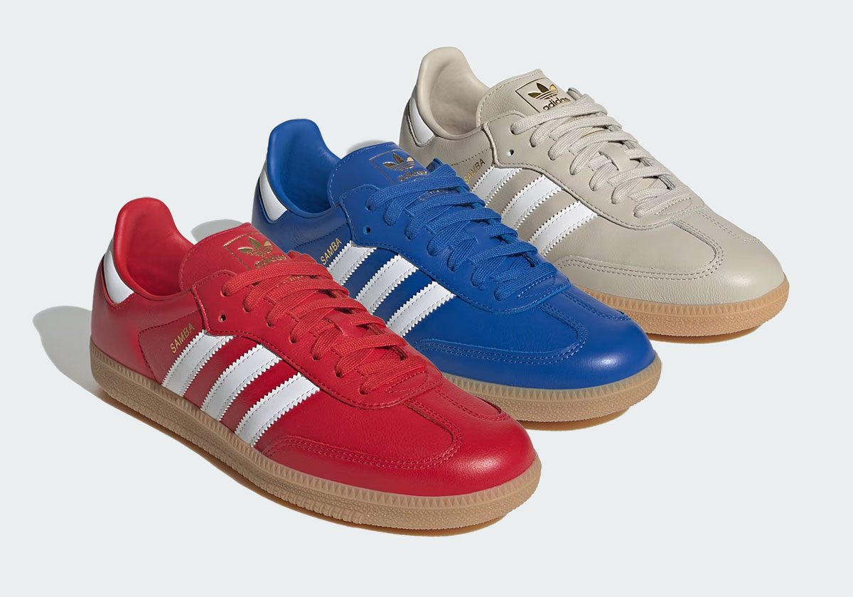 The adidas Samba Sets Off A Three-Pair "Fourth of July" Pack