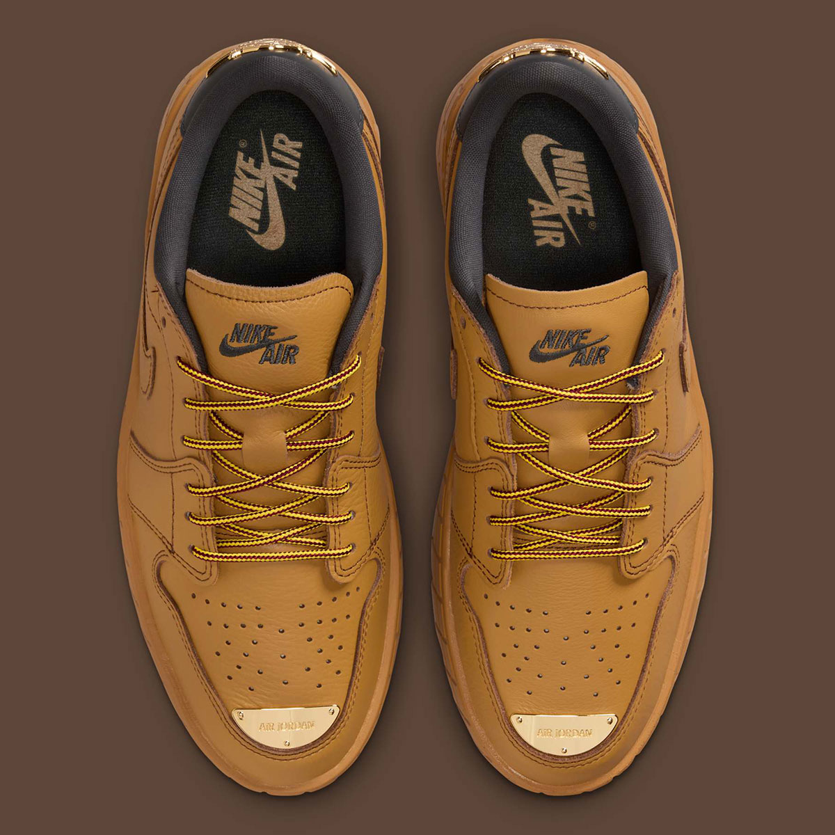 Air Jordan 1 Brooklyn Low Wheat Workboot Hf3184 700 2