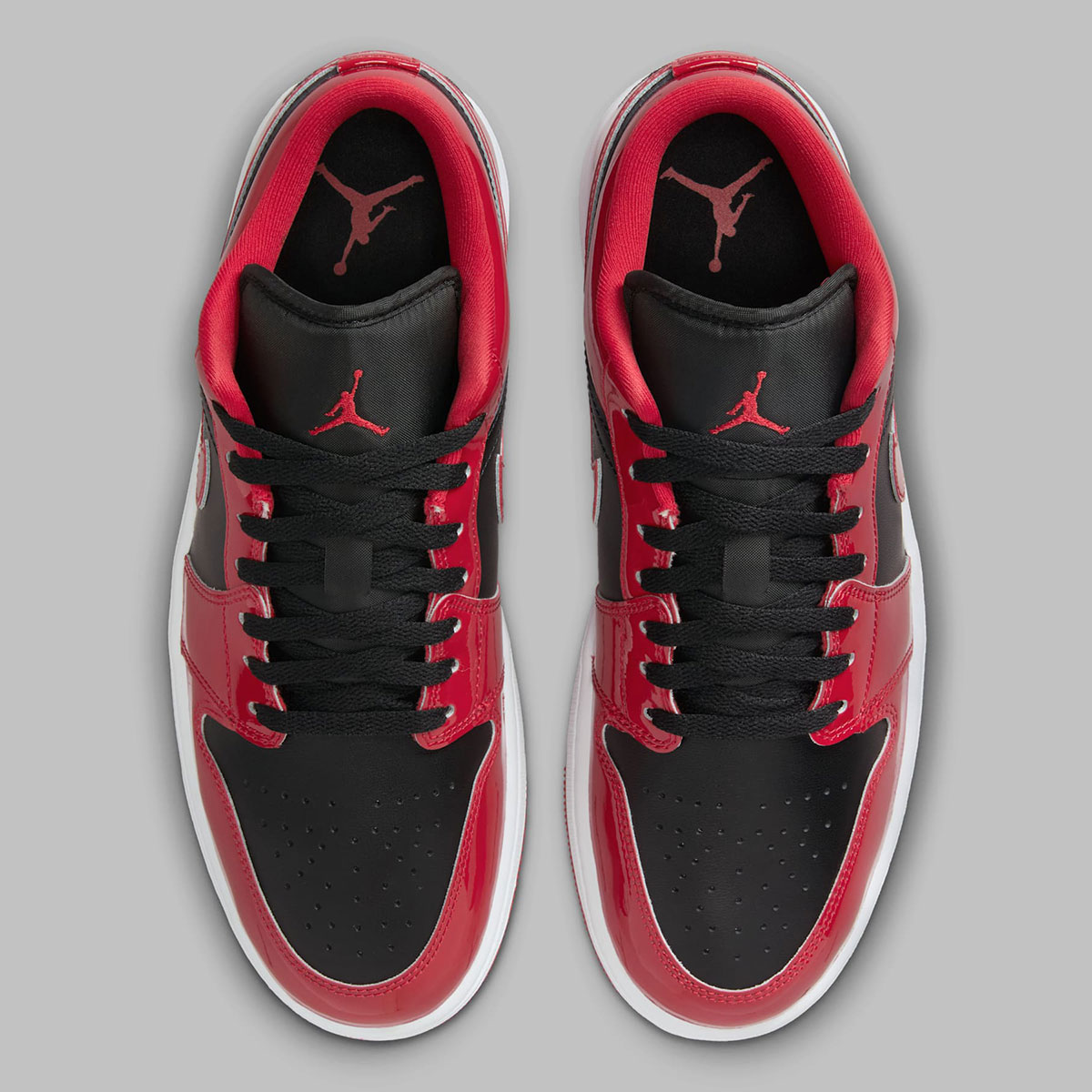 Air Jordan 1 Low Black White Varsity Red Hv4089 006 3