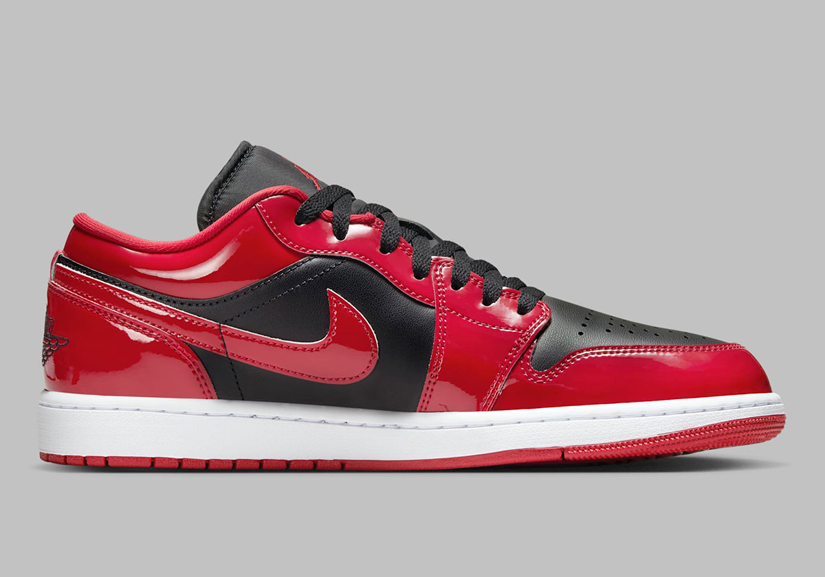 Air Jordan 1 Low Black White Varsity Red Hv4089 006 4