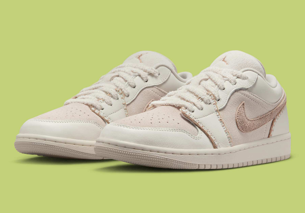The Air Jordan 1 Low "Hemp" Wears Natural Finishes