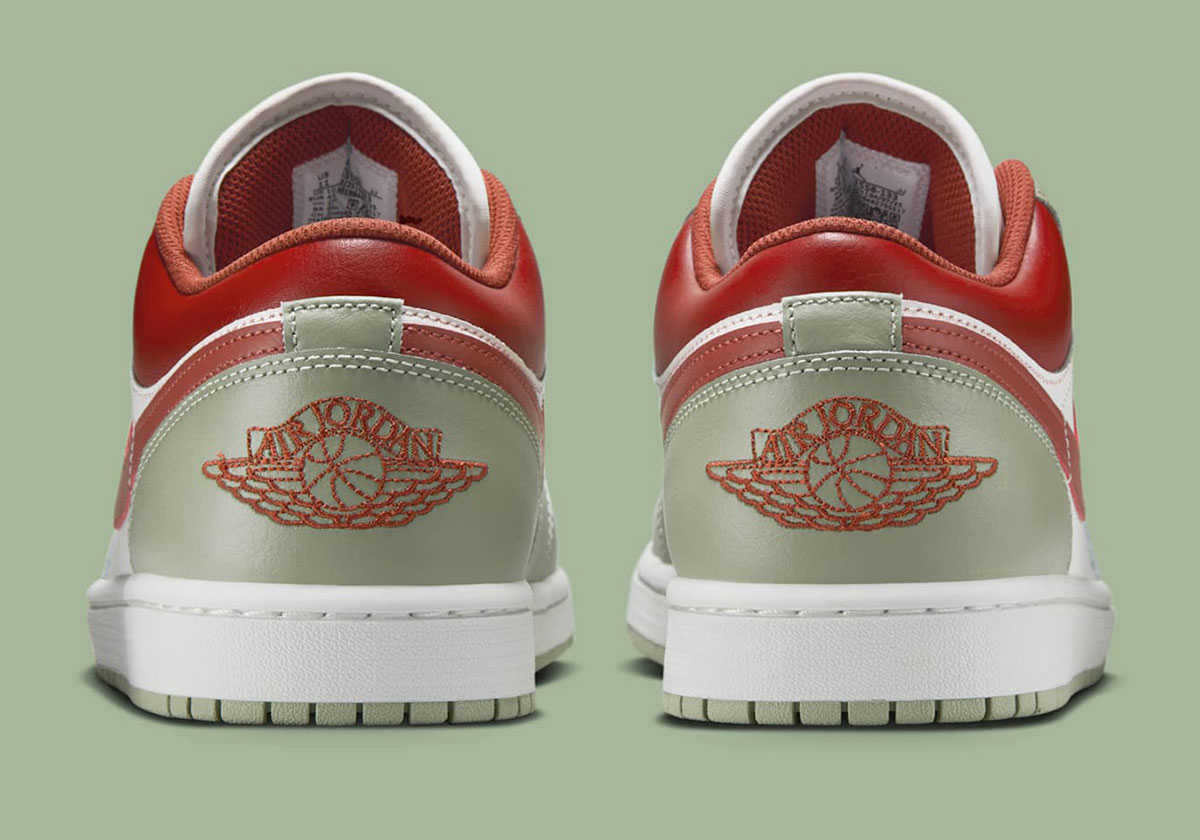 Air Jordan 1 Low Sail Jade Horizon Pure Platinum Summit White Redstone 553558 133 6