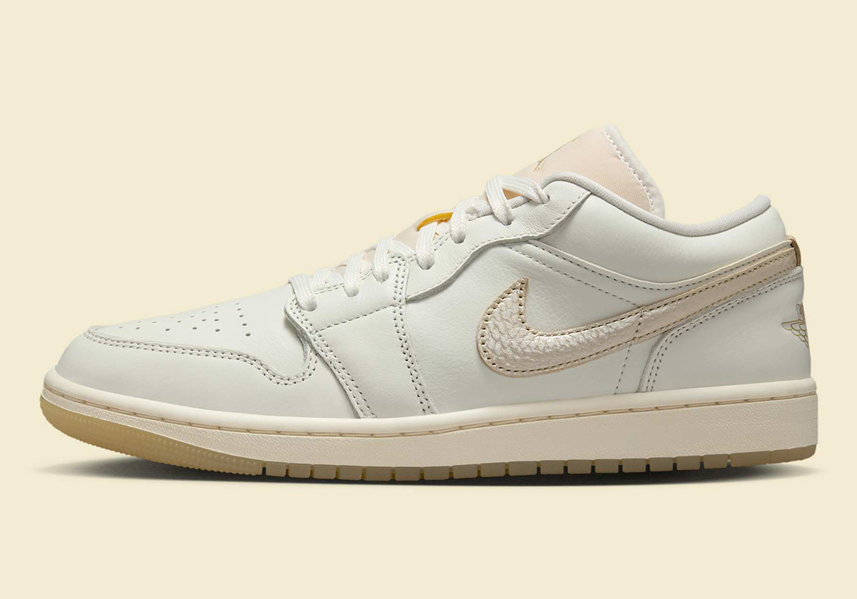 Air Jordan 1 Low Sail Pale Ivory Team Gold Hv5157 100 9