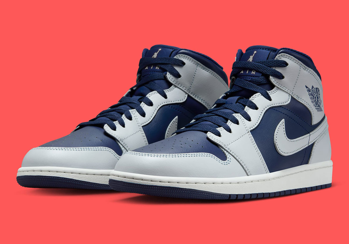 Air Jordan 1 Mid Blue Void Summit White Hot Lava Dq8426 403 1