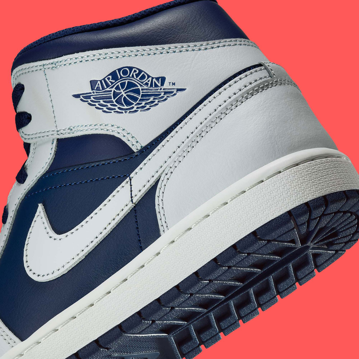 Air Jordan 1 Mid Blue Void Summit White Hot Lava Dq8426 403 3