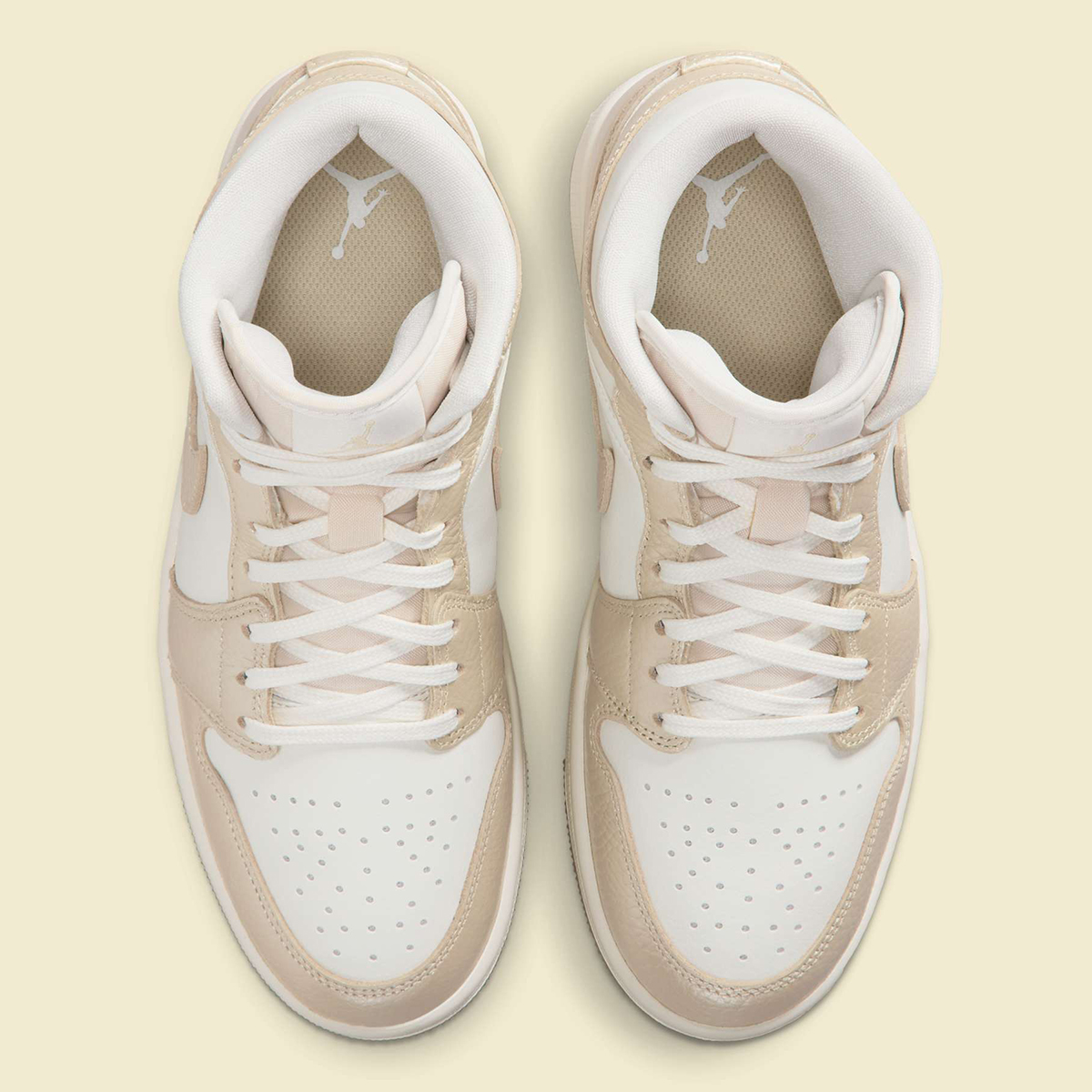 Air Jordan 1 Mid Sail Pale Ivory Team Gold Hv5159 100 8