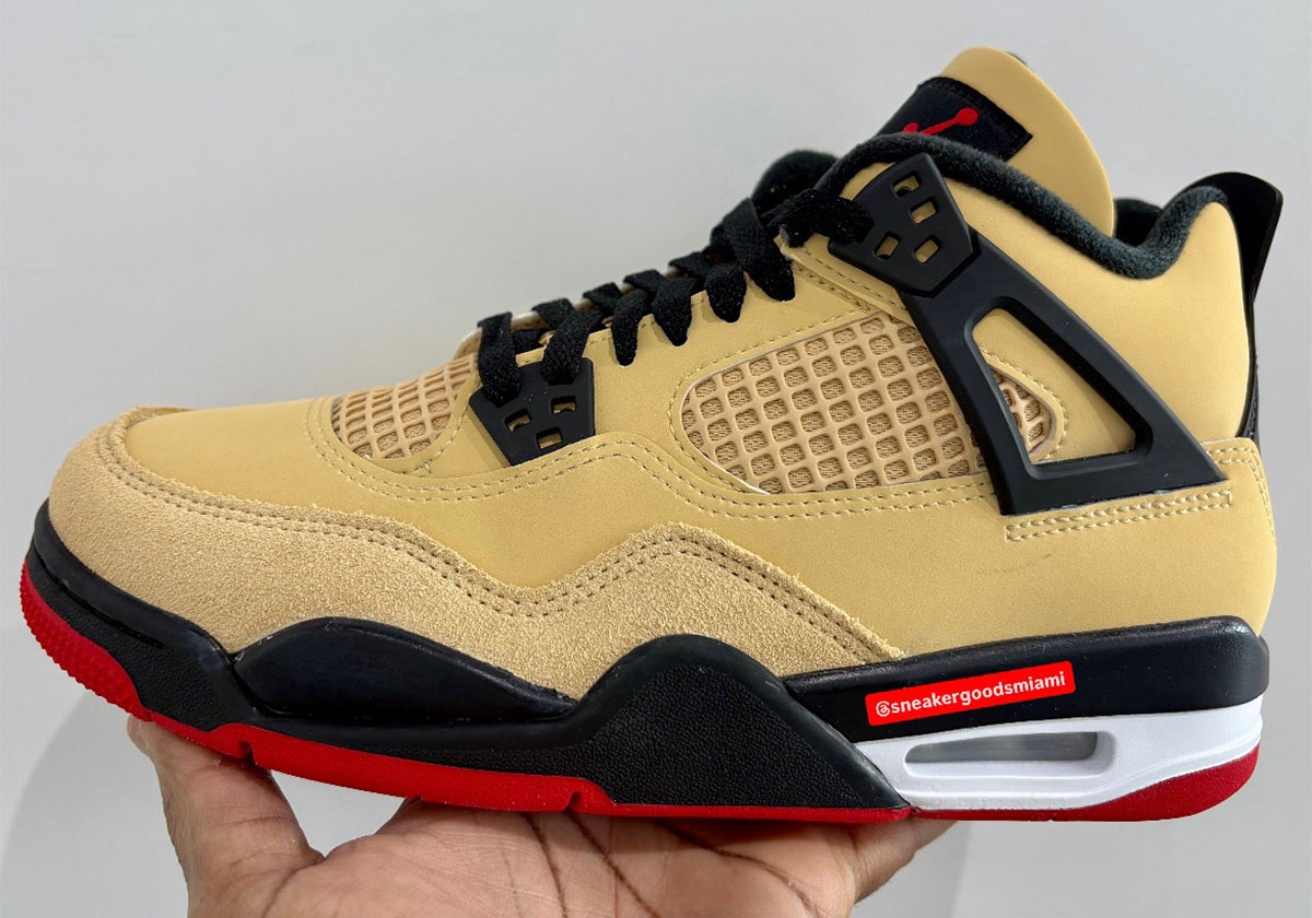 First Look At The Air Jordan 4 “Pizza”