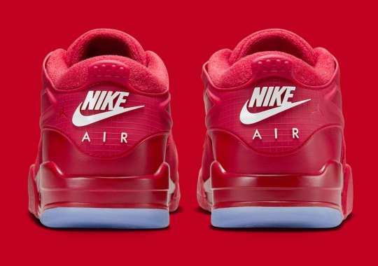 The Jumpman Ices Out An All-Red Air Jordan 4 RM