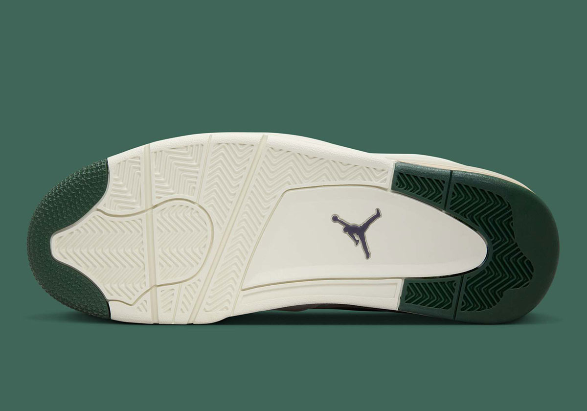 Air Jordan 4 Rm Sail Light Cream Midnight Green Dark Raisin Fq7939 105 5