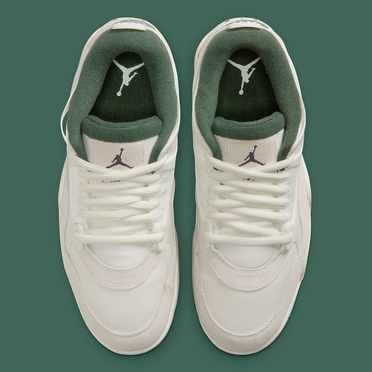 Air Jordan 4 Rm Sail Light Cream Midnight Green Dark Raisin Fq7939 105 7
