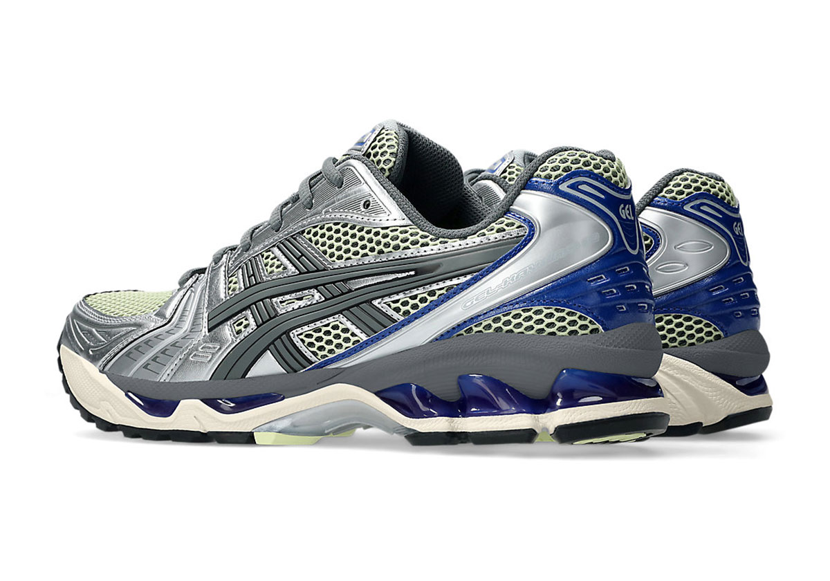 Asics Gel Kayano 14 Soft Yellow Silver Blue 1203a740 750 5