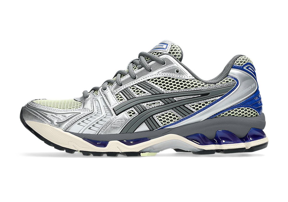 Asics Gel Kayano 14 Soft Yellow Silver Blue 1203a740 750 7