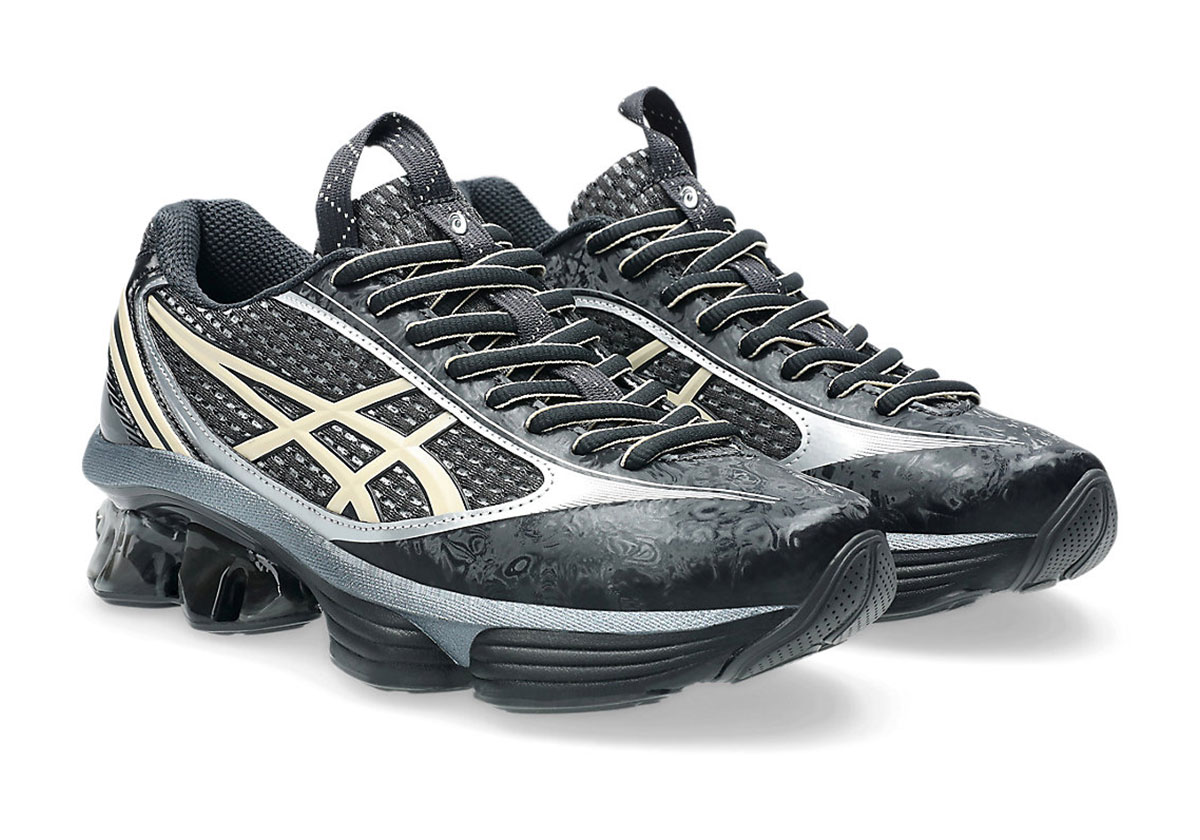 Asics Us6 S Gel Kinetic Fluent Black Vanilla 1203a748 001 6