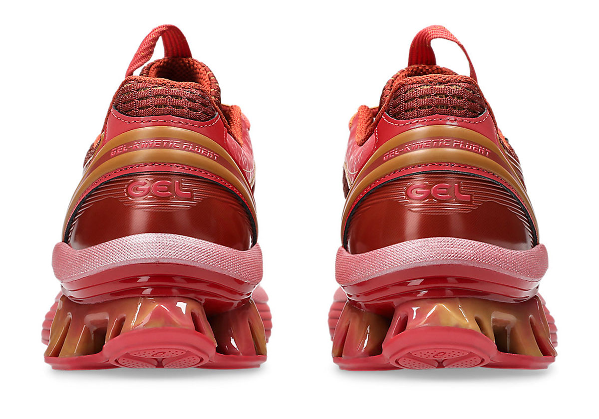 Asics Us6 S Gel Kinetic Fluent Cayenne Copperhead 1203a748 700 2