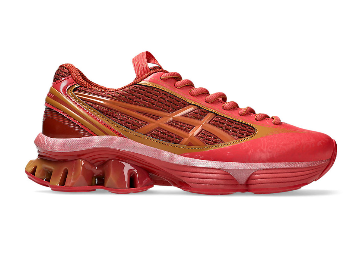 Asics Us6 S Gel Kinetic Fluent Cayenne Copperhead 1203a748 700 5