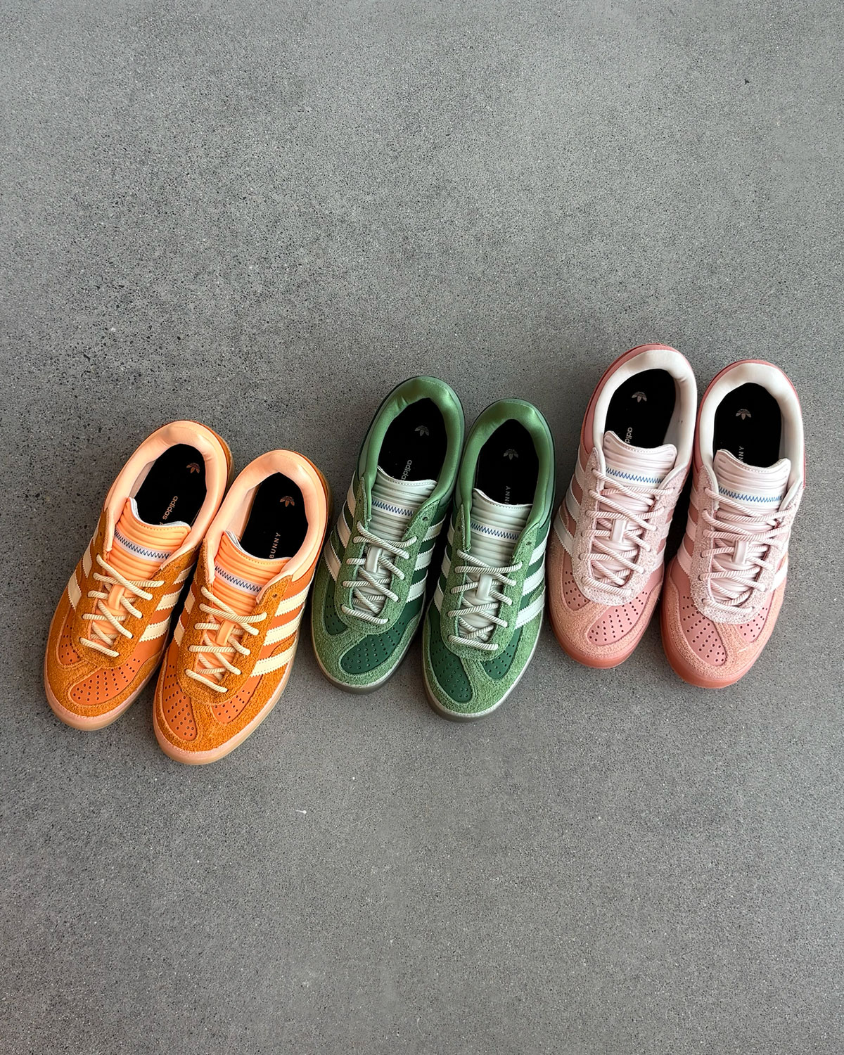 Bad Bunny Adidas Gazelle Indoor City Pack 3