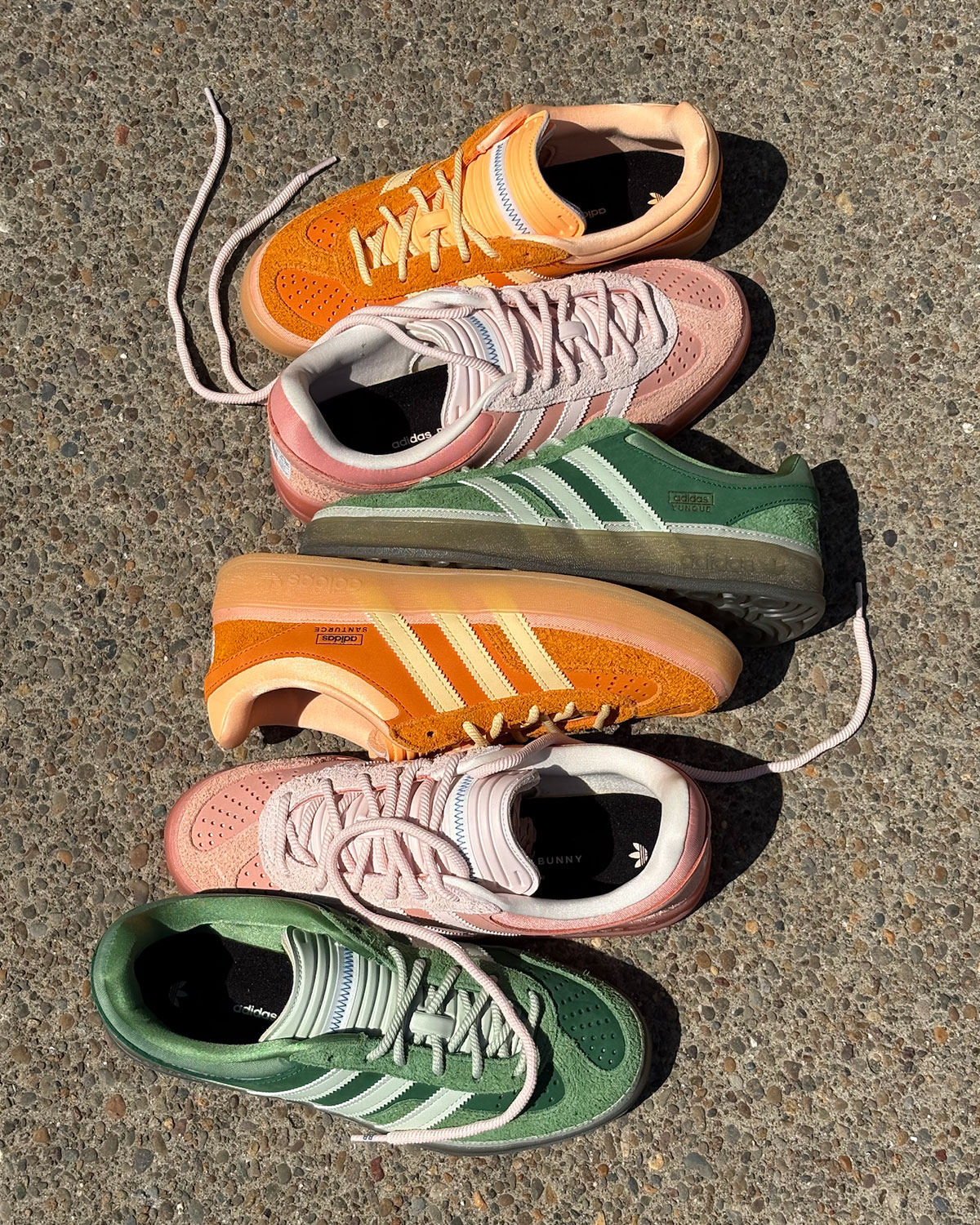 Bad Bunny Adidas Gazelle Indoor City Pack 5