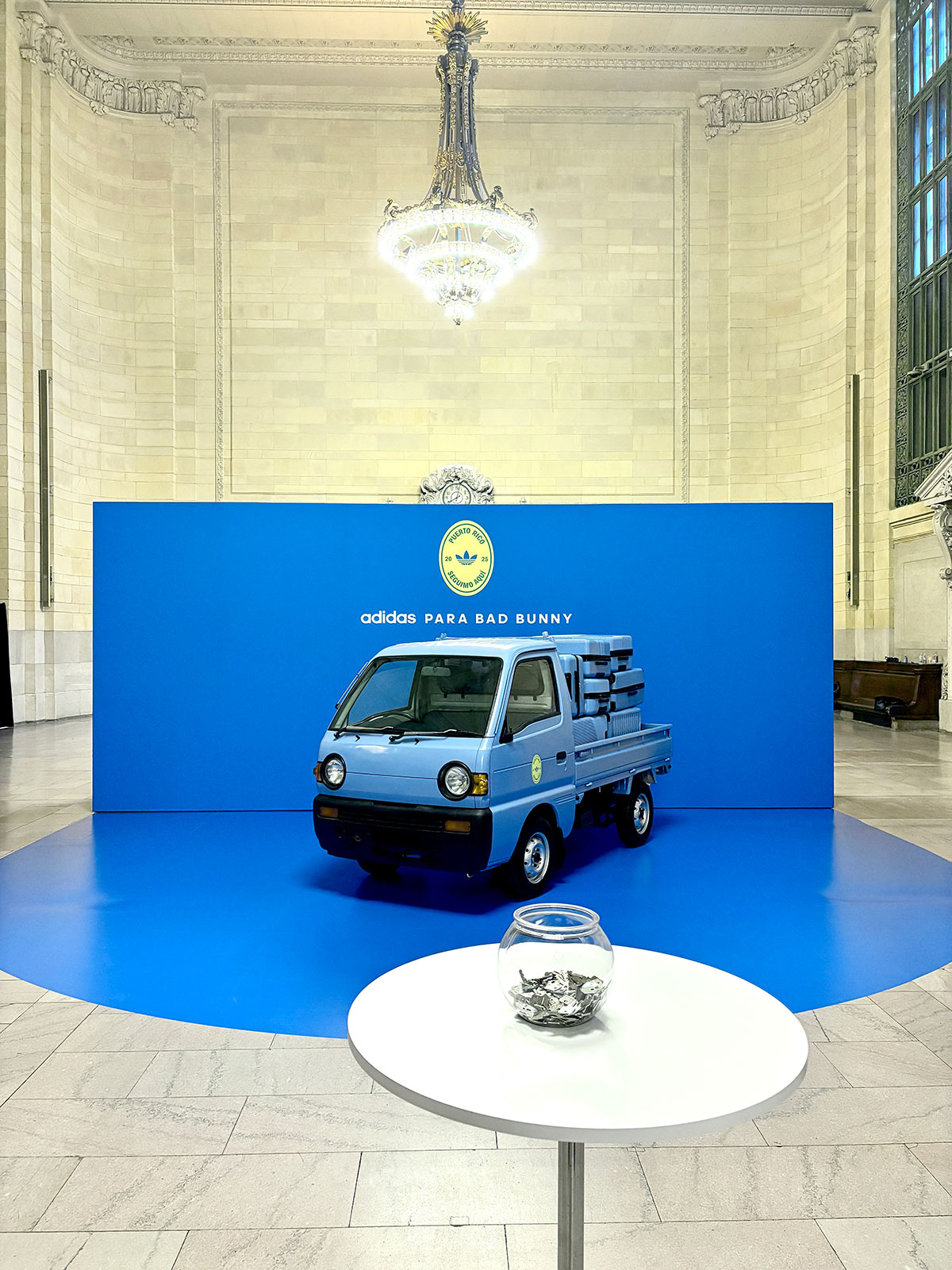 Bad Bunny Adidas Originals Grand Central Nyc Giveaway 1