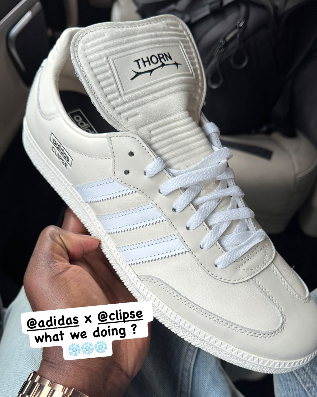 Clipse Adidas Samba Thorn 1