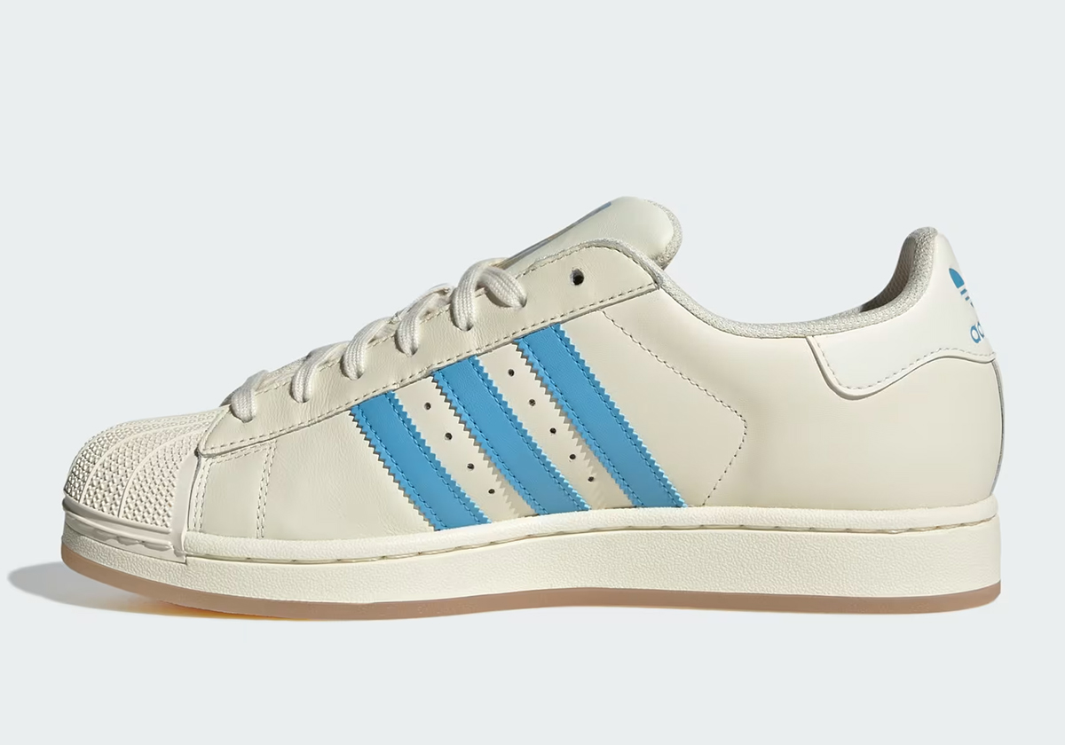 Messi Adidas Superstar Cream White Semi Blue Burst Jq1256 6