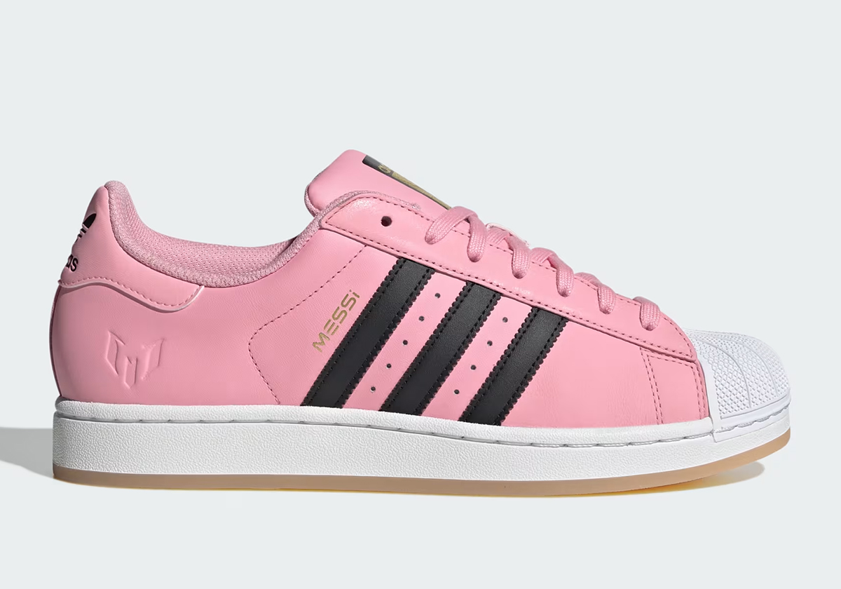 Messi Adidas Superstar Light Pink Core Black Jr1520 2