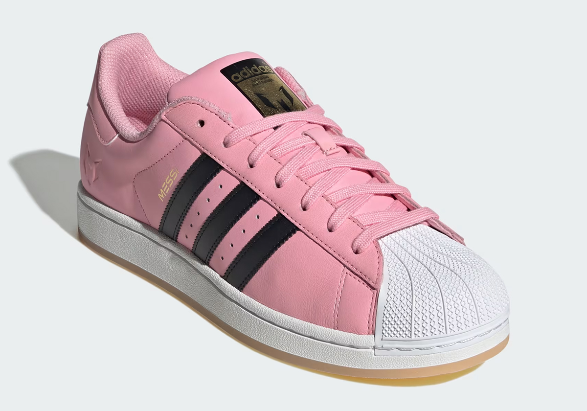 Messi Adidas Superstar Light Pink Core Black Jr1520 4