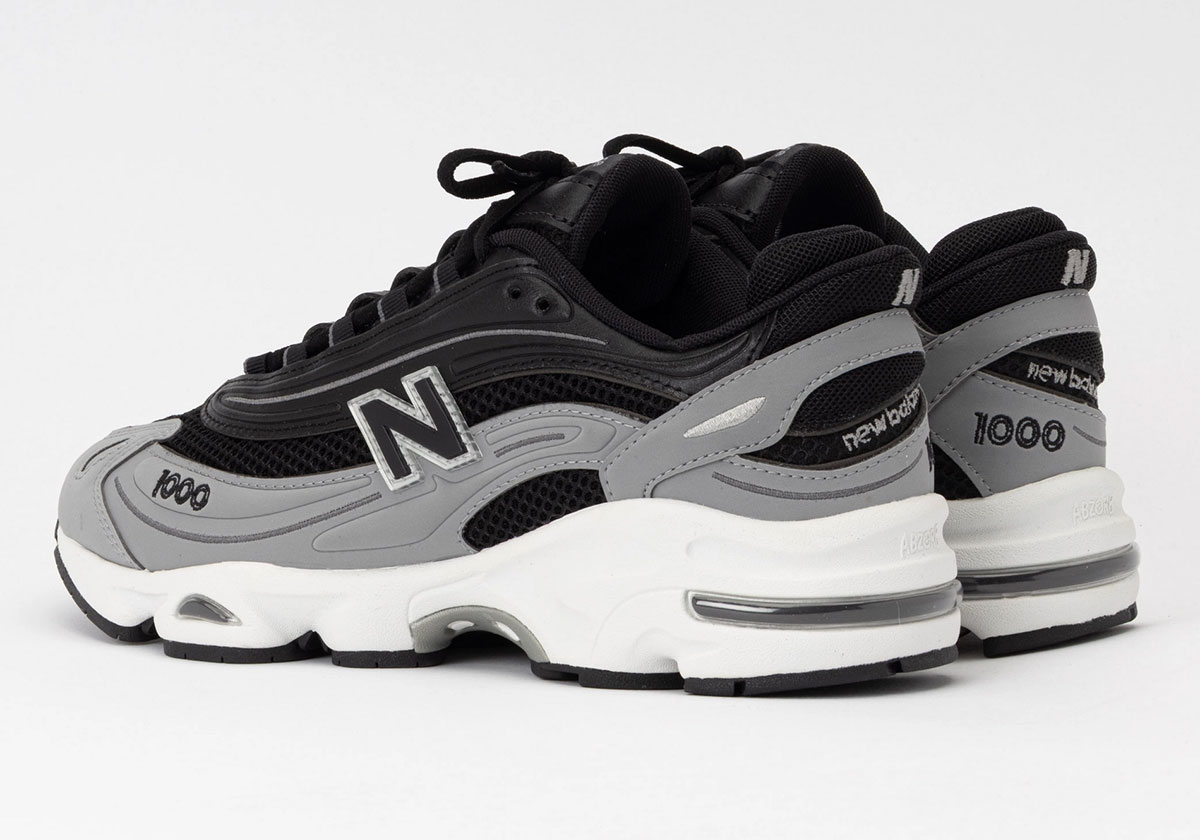 New Balance 1000 Black Grey M1000a 2