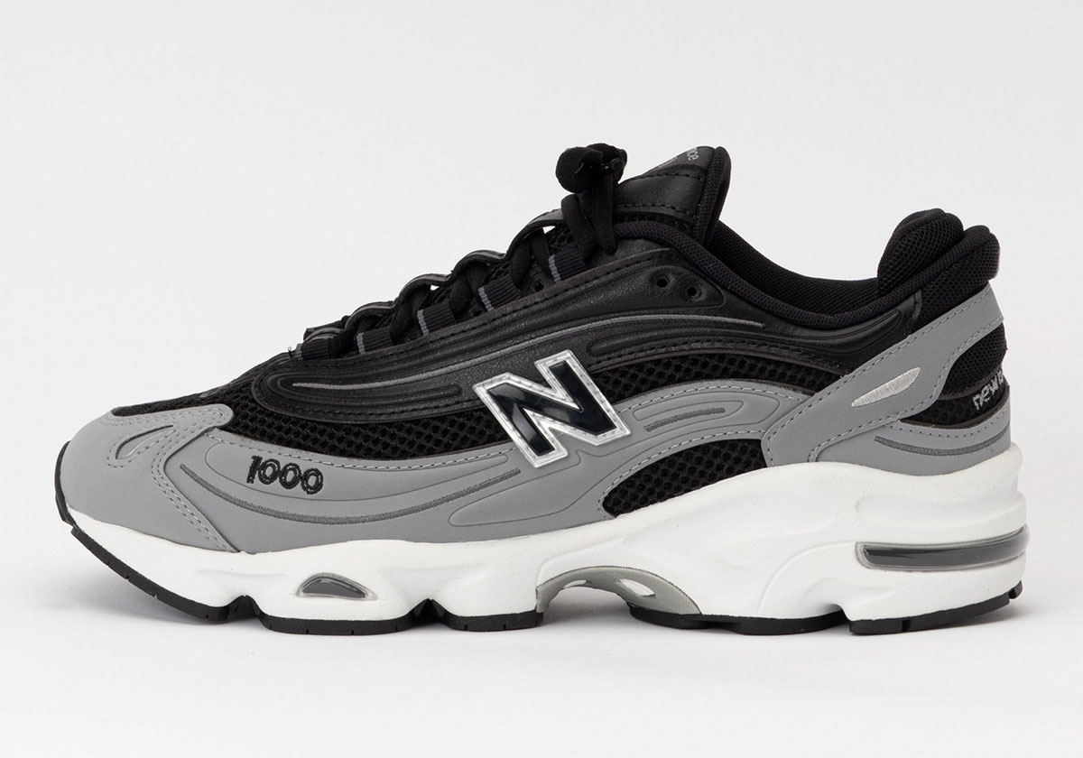 New Balance 1000 Black Grey M1000a 7