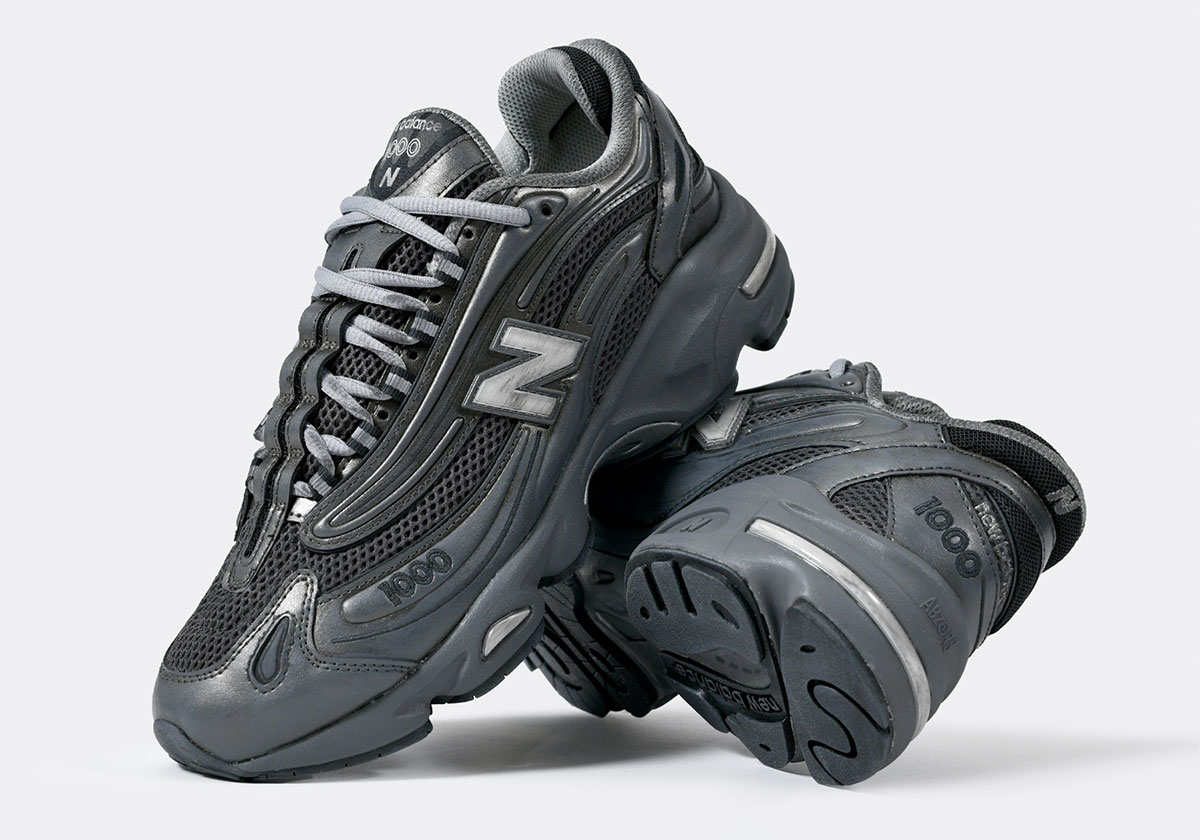 New Balance 1000 Grey Metallic M1000f 5